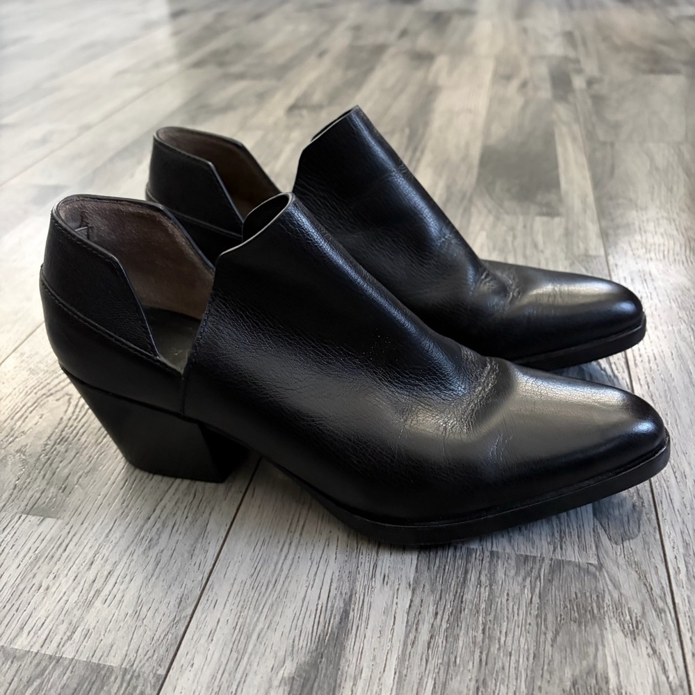3.1 Phillip Lim Black Leather Ankle Boots - Picture 3 of 9